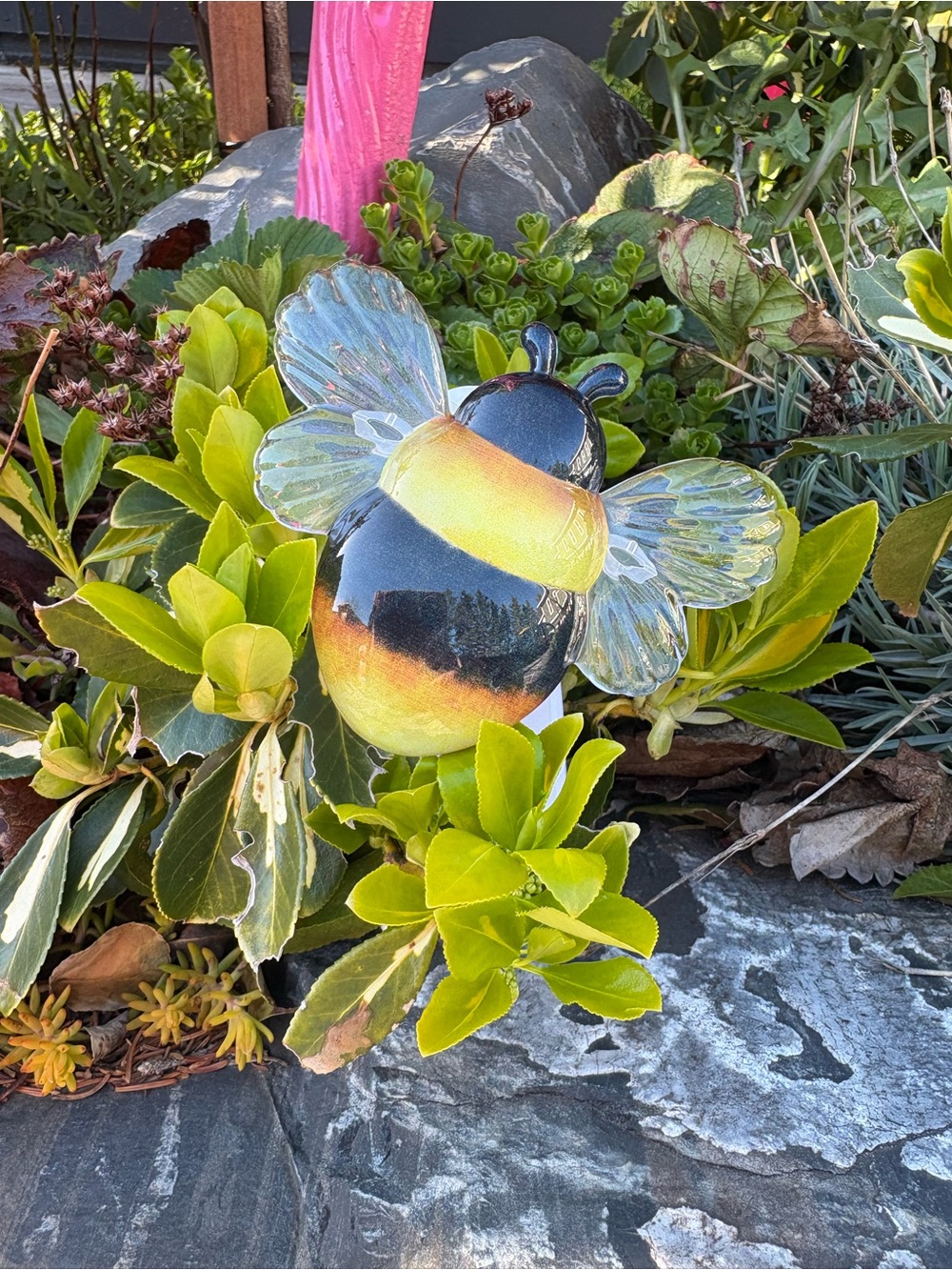 Plastic Bee 🐝 - Yellow & Black Decorative Accent Bath and Body works plug in